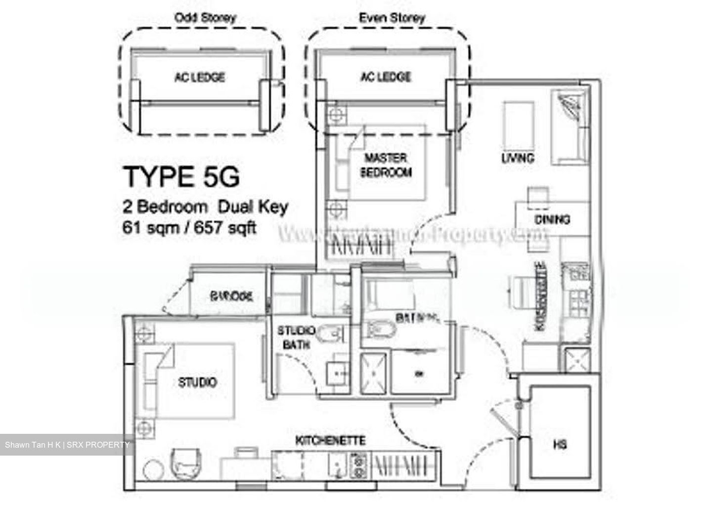 The Hillford (D21), Apartment #618988661